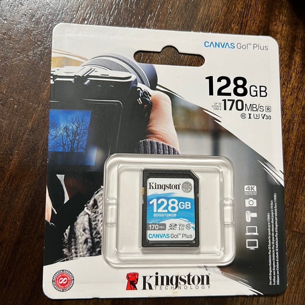 128gb SD card copy listing